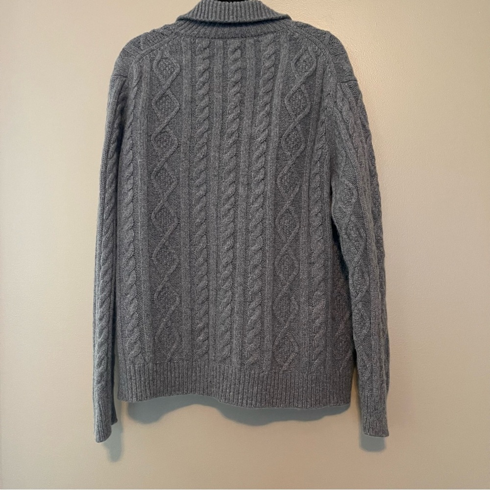 UNTUCKit Cable knit Men’s Button Down Cardigan Sweater, XL, UGC - Picture 8 of 11